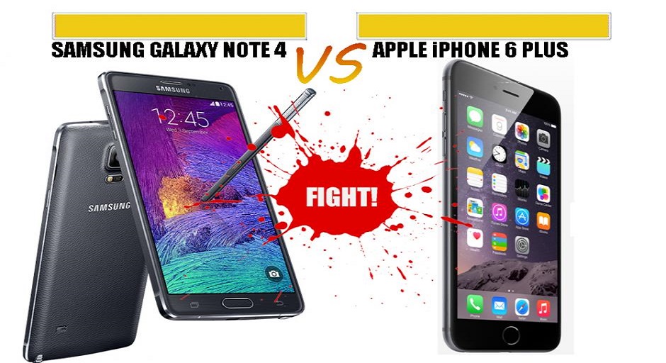 iPhone 6 Plus vs Samsung Galaxy Note 4