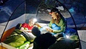 Lanterna LED, ajutor de nadejde in camping